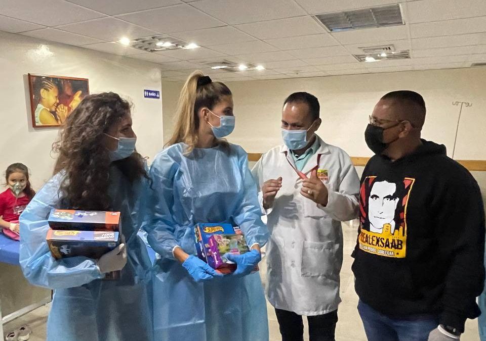 Camilla Fabri destacó labor de los médicos del Materno Infantil Hugo Chávez: “son verdaderos ángeles”