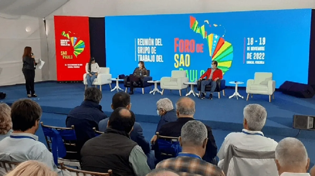 Alex Saab en el Foro de Sao Paulo