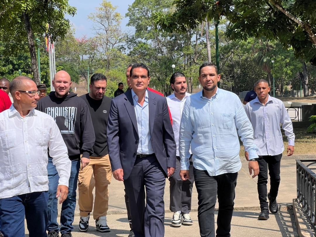 Alex Saab visita el estado Carabobo en Venezuela